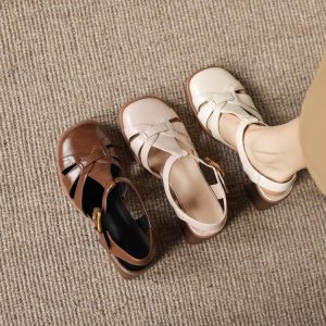 Women's Closed Toe Block Heel Sandals Summer 2026 - Style q.html