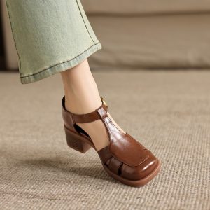 Women's Closed Toe Block Heel Sandals Summer 2026 - Style k.html