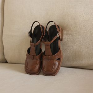 Women's Closed Toe Block Heel Sandals Summer 2026 - Style m.html