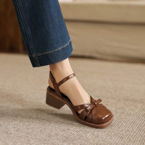 Women's Closed Toe Block Heel Sandals Summer 2026 - Style g.html