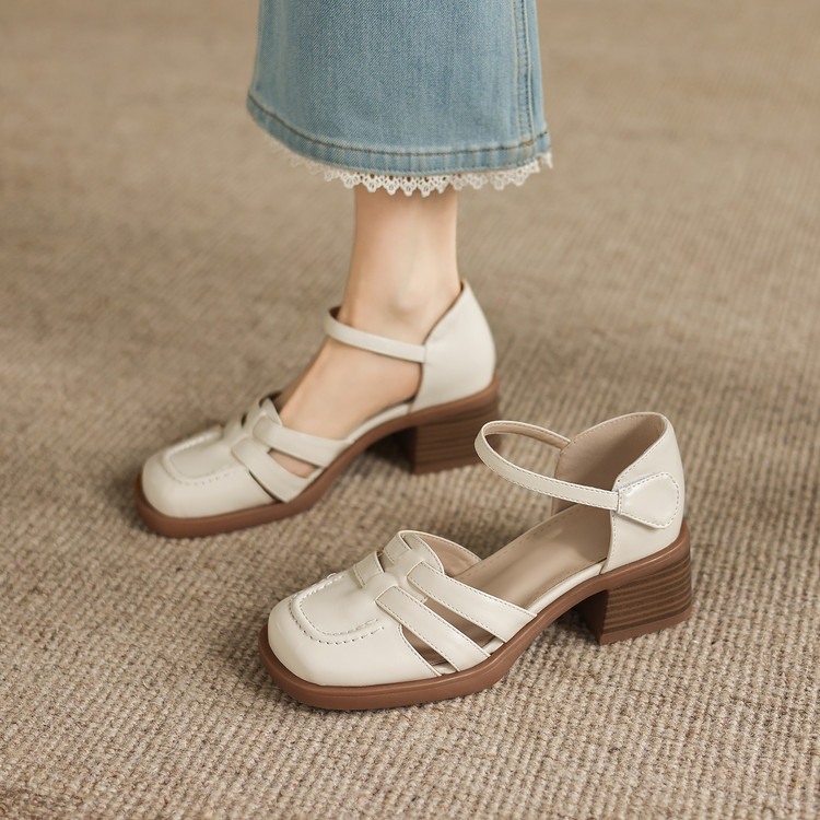 Women's Closed Toe Block Heel Sandals Summer 2026 - Style g.html - Image 4