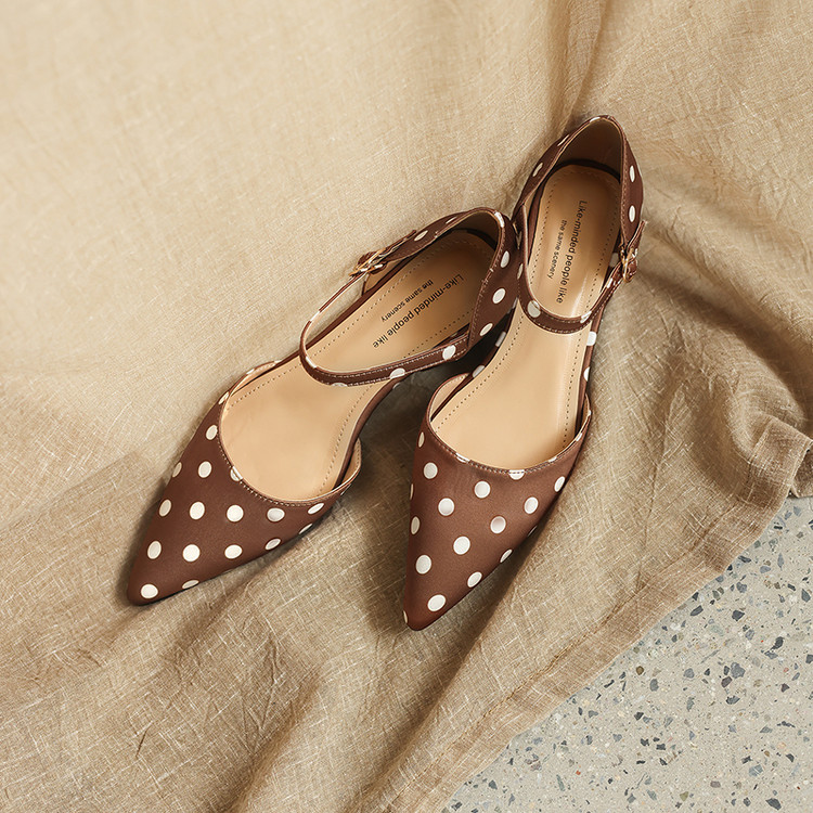 Women's Pointed Toe Closed Toe Sandals with Hidden Heel and Chunky Heel for Daily Wear Summer 2026 - Image 5